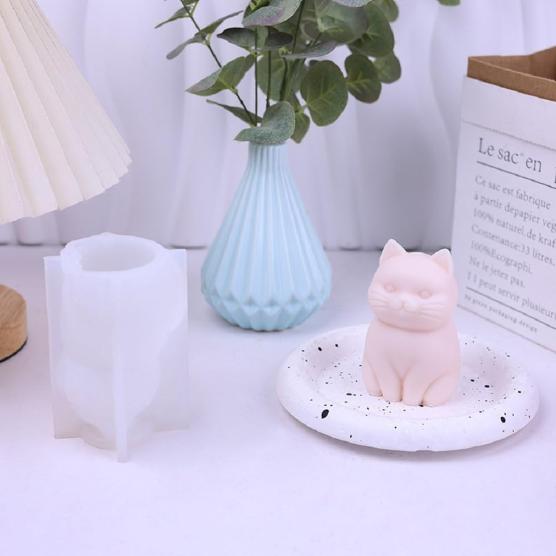 Soap Making Animal Fat - قالب شمع سيليكون ثلاثي الأبعاد على