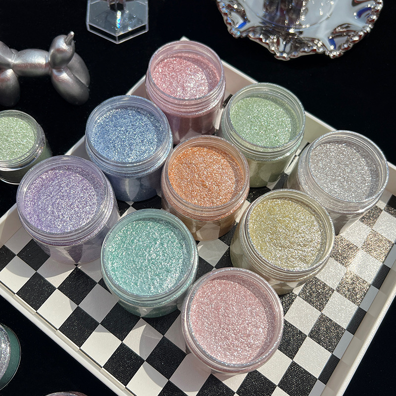 Mica Powder Colorant - مسحوق الميكا اللامع بتأثير حورية البحر،