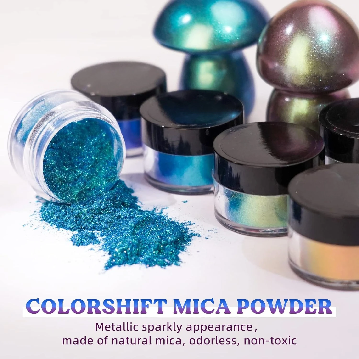 Mica Powder Colorant - مسحوق ميكا متغير اللون بـ 18