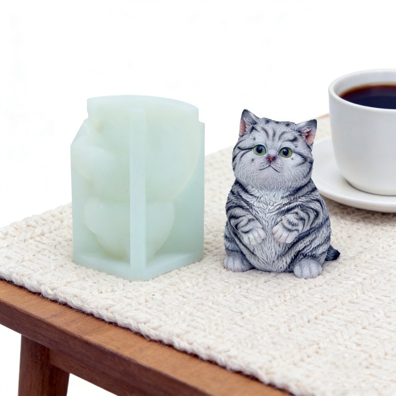 Soap Making Animal Fat - قالب سيليكون ثلاثي الأبعاد على شكل