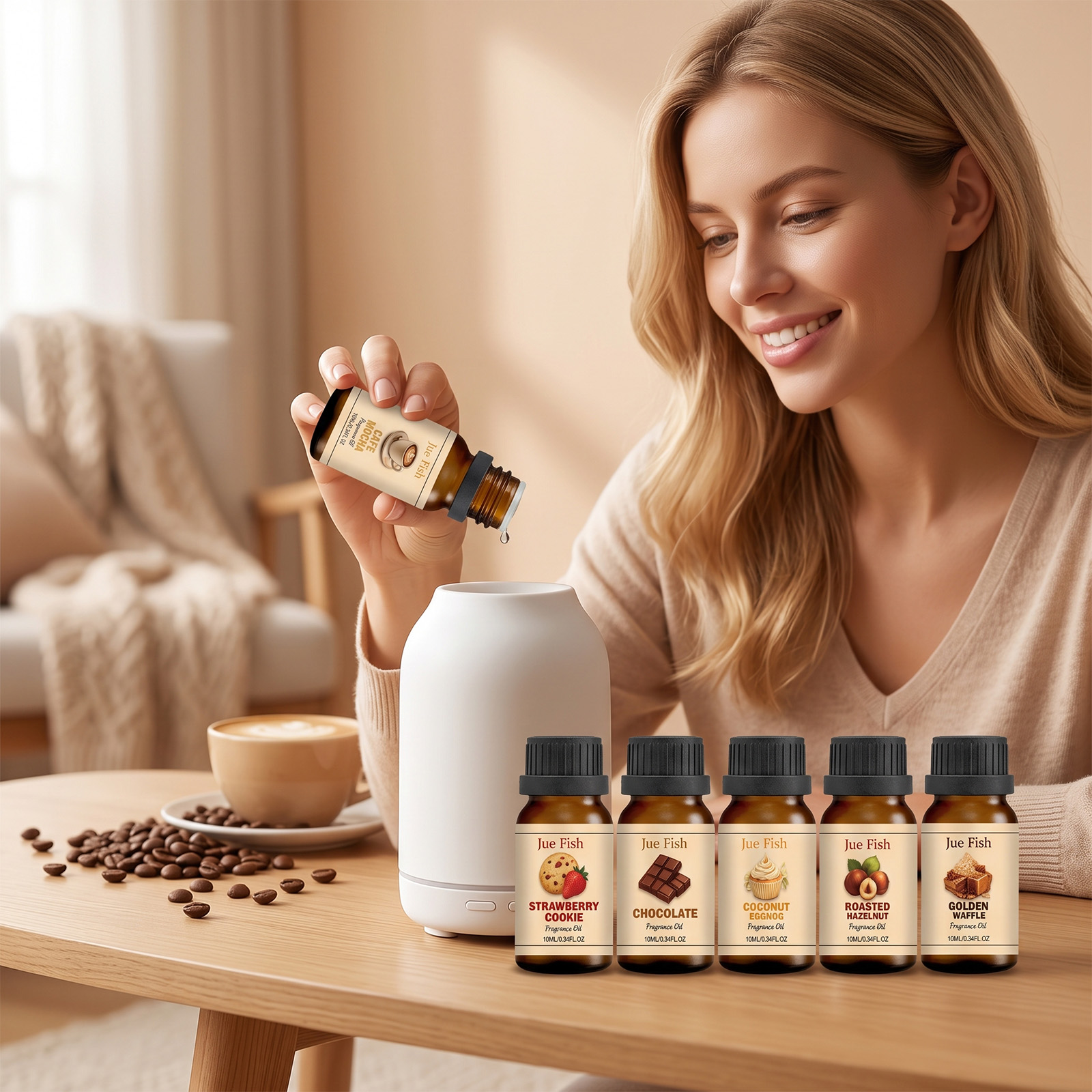 Soap Making Kit Amazon - مجموعة من 6 زجاجات زيت عطري
