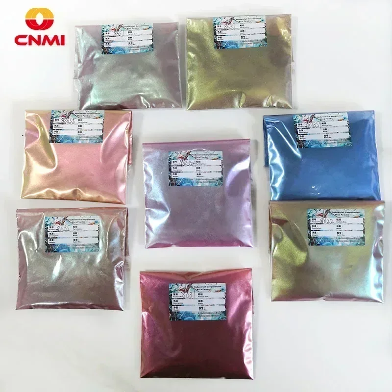 Mica Powder Colorant - 50 جرام قزحي الألوان الحرباء الاستقطاب