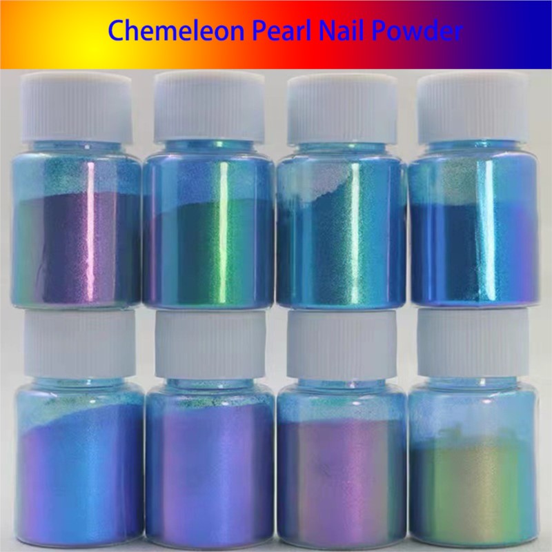 Mica Powder Colorant - الحرباء الميكا اللؤلؤ مسمار بريق مسحوق