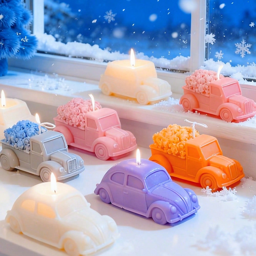 Soap Making Business - قالب سيليكون متعدد الأنماط لتشكيل الشموع