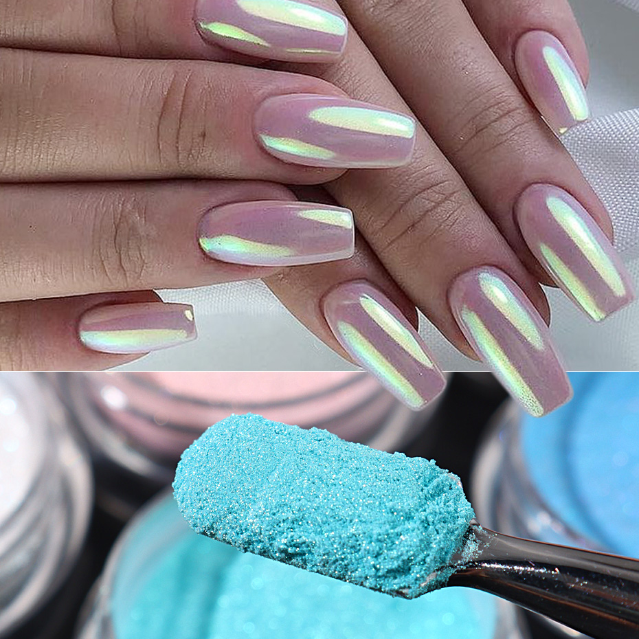 10 قطعة مجموعة مسمار حورية الب - مراجعة Mica Powder Colorant وسعره