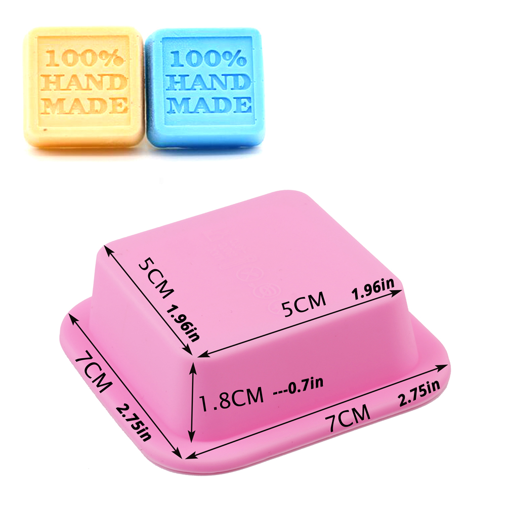 قوالب صابون سيليكون مربعة الشك - مراجعة Soap Making Kit Amazon وسعره
