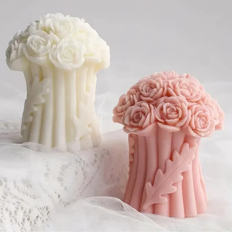 قالب شمع سيليكون على شكل باقة  - مراجعة Quality Soap Making Kit وسعره